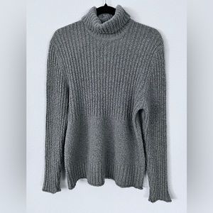 Merona turtleneck long sleeve sweater gray color Size XL